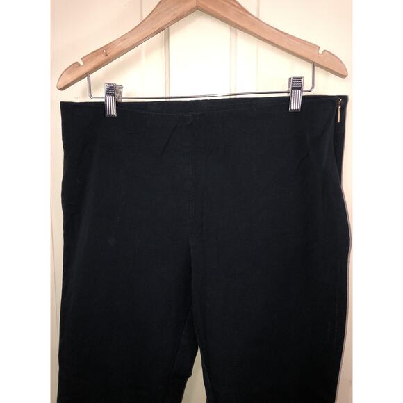Lauren Ralph Lauren Black Label Pull On Trouser Pants Navy Size 14 - Picture 2 of 10